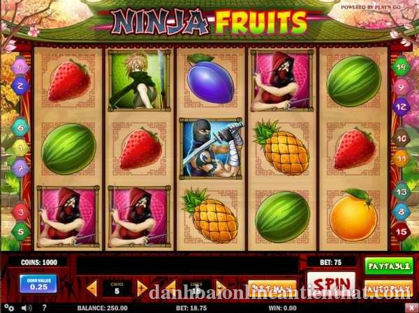 Slot Game Ninja Fruits casino trực tuyến miễn phí 