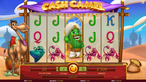 Cash Camel video slot game review at HappyLuke Vietnam online casino
